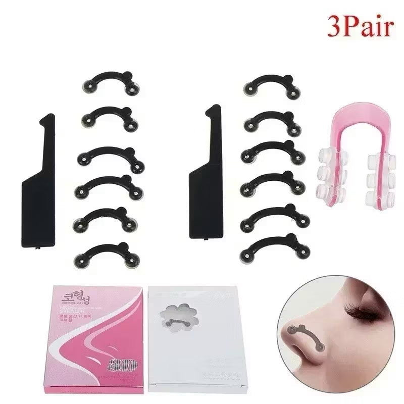 Empinador de nariz  Kit com 3 pares