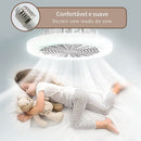 Kit Ventilador de led + controle  individual ✅✨