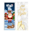 Capa de Porta de Natal: Toque Mágico para Seu Lar!