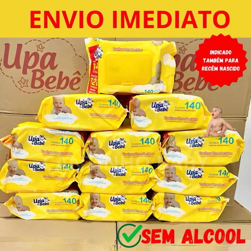 Lenço umidecido kit com 1460 unidades .