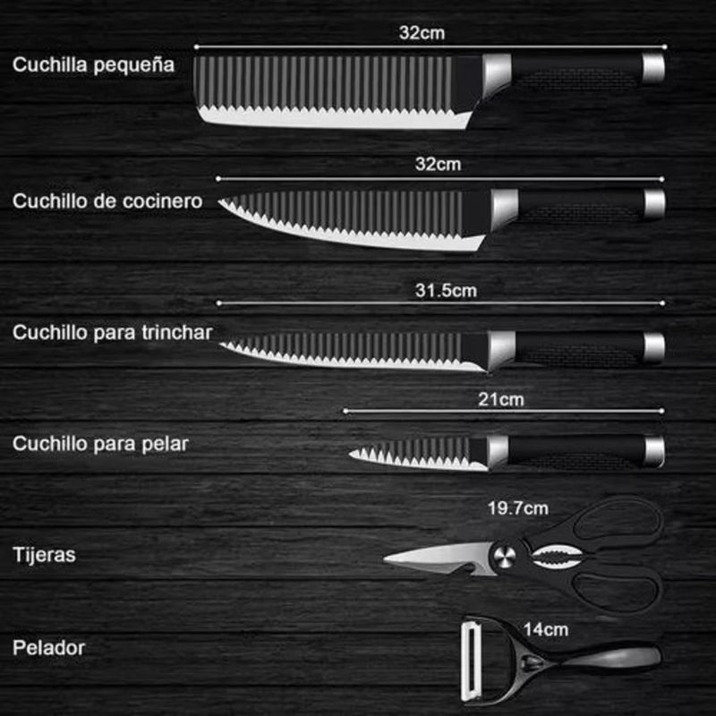 Kit de facas para churrasco 😋
