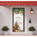 Capa de Porta de Natal: Toque Mágico para Seu Lar✨|Ganhe mais 10% de desconto pagando via pix .