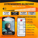 Kit Ventilador de led + controle  individual ✅✨