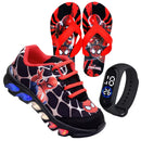 Kit tênis + chinelo+ Relógio ✨