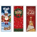 Capa de Porta de Natal: Toque Mágico para Seu Lar✨|Ganhe mais 10% de desconto pagando via pix .