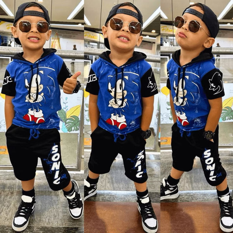 Kit infantil camisa + bermuda ✨